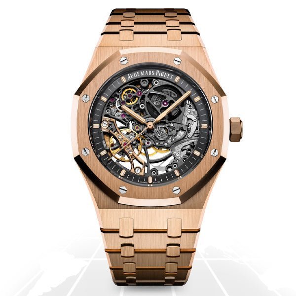 Audemars Piguet Skeleton AP Royal Oak Rosegold Skeleton Metal