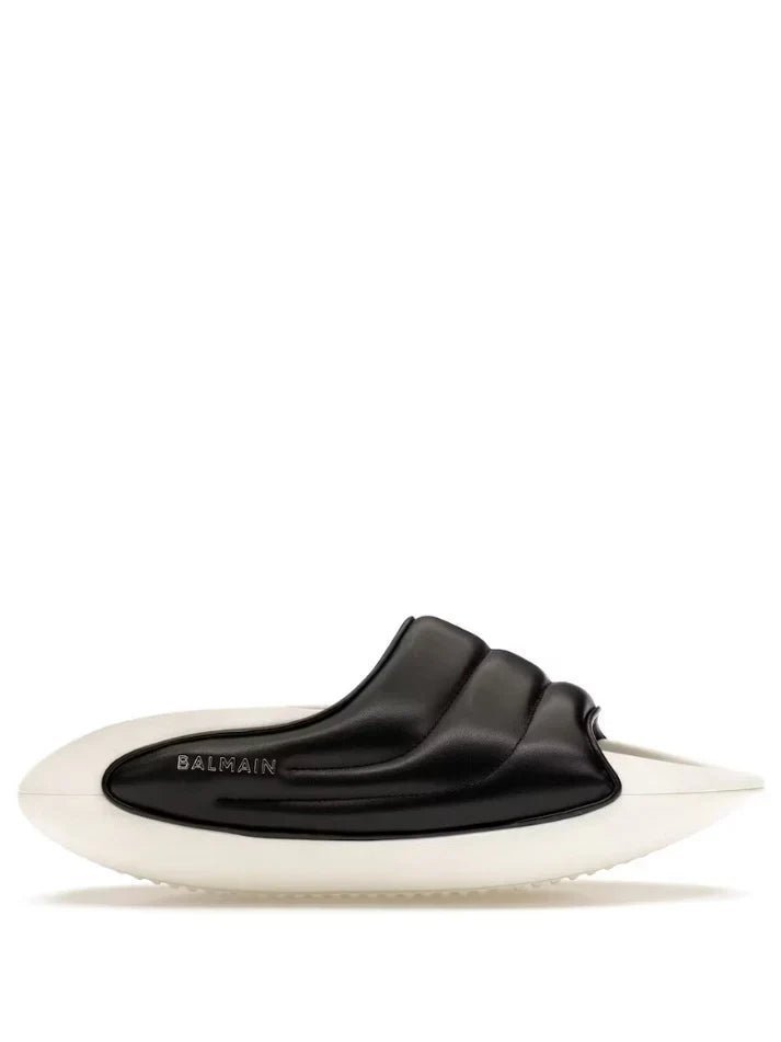 Balmainn paris slide white black 7A