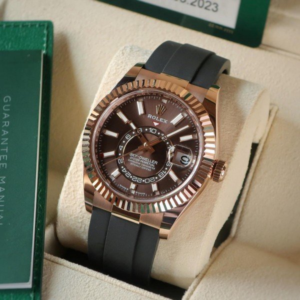 RLX SKY-DWELLER [BROWN / ROSEGOLD / BLACK] 2909025