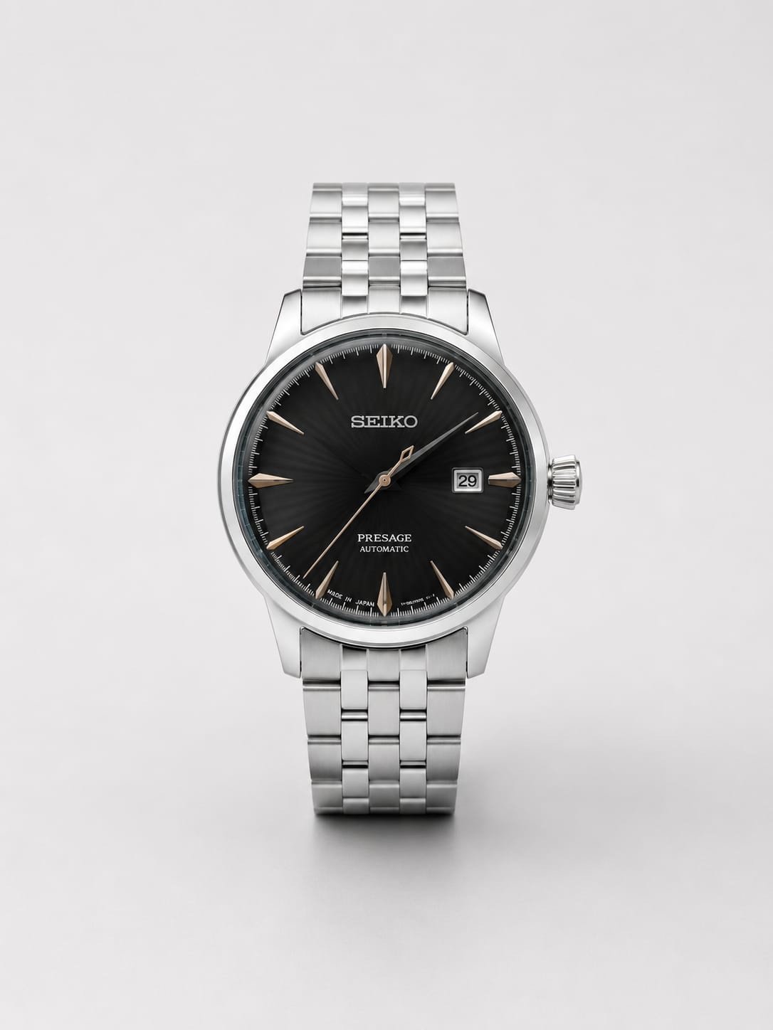 Seiko presage (silver black)